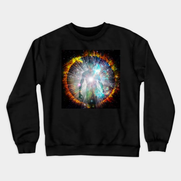 Aura or Soul Crewneck Sweatshirt by rolffimages